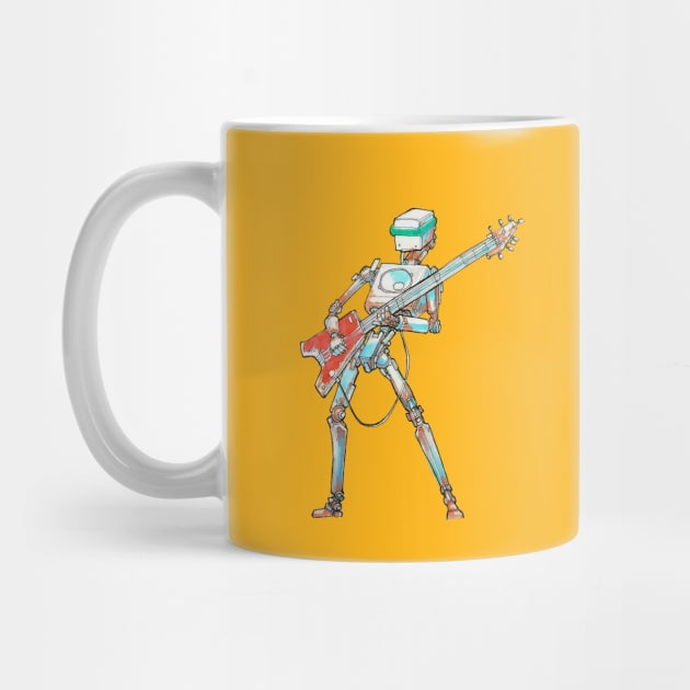 Robot Rock by spacegoose